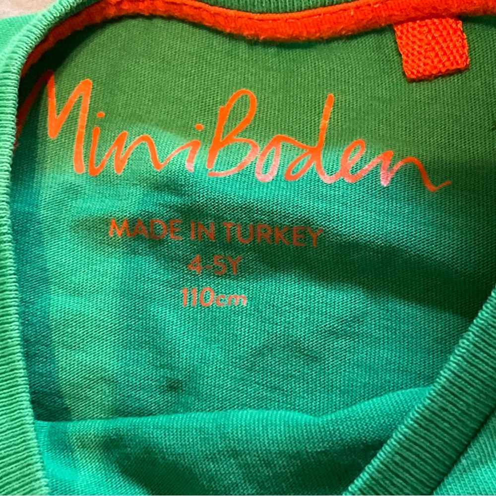 Mini Boden Boys Set Of Three Long Sleeve T-Shirts Size 4 To 5 Years Lot Of Three - Picture 7 of 13